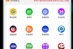 全网VIP影视聚合平台，前后双端可封装APP源码，今年最新的源码
