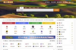 精品代码，自适应各终端的网址导航源码