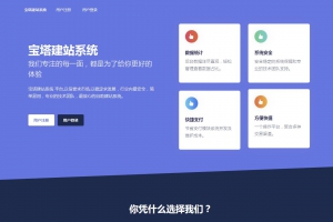 傻瓜式宝塔自助建站系统，已破解免授权版