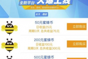 资金盘源码_蜂蜜理财可运行版源码