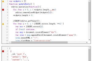 CodeMirror支持100多种语言模式在线代码编辑器