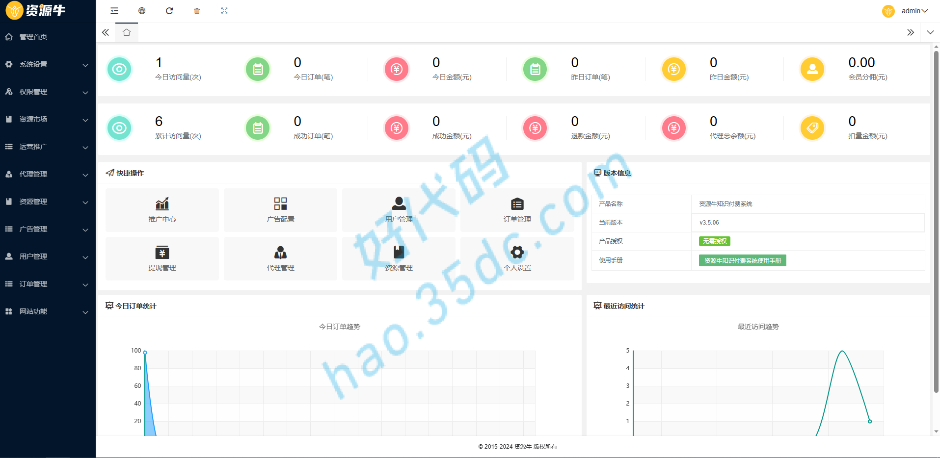 全新UI知识付费系统源码