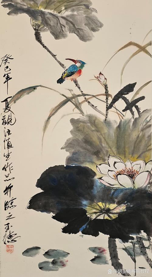 中国重彩画技法