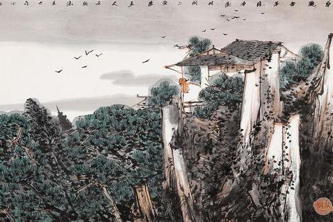 中国重彩画技法
