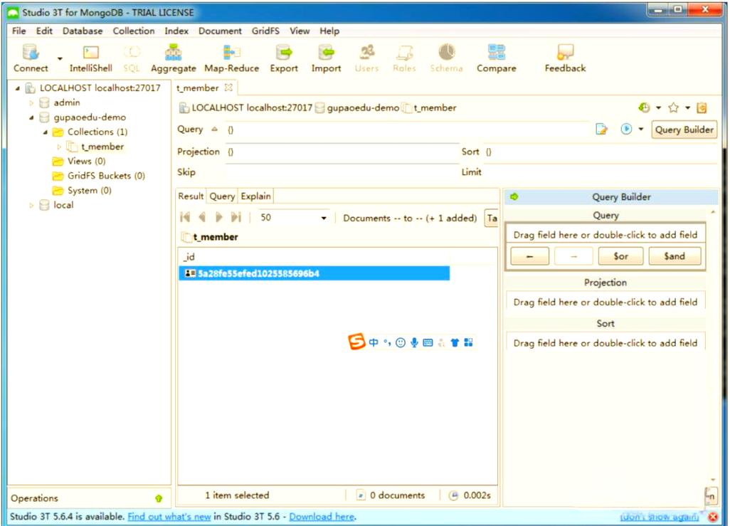 mongodb nosql
