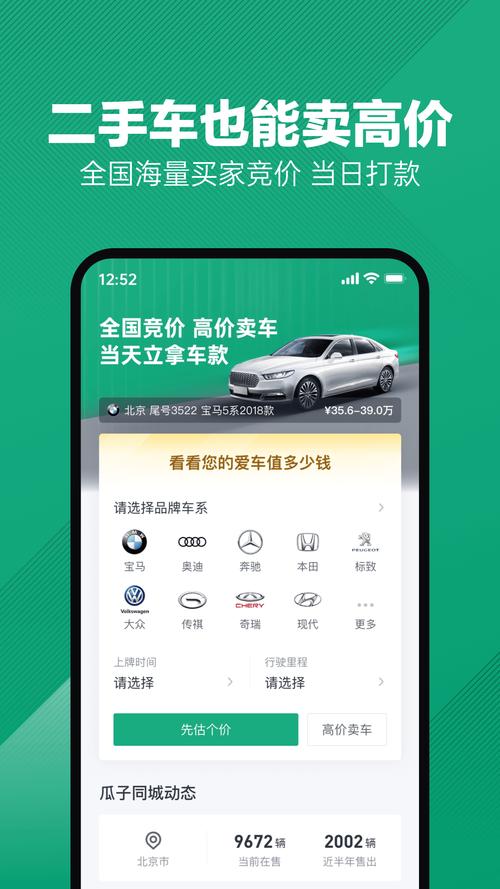 瓜子二手车 风投