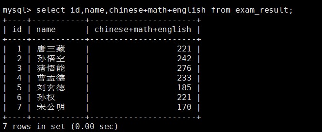 mysql分页查询sql语句