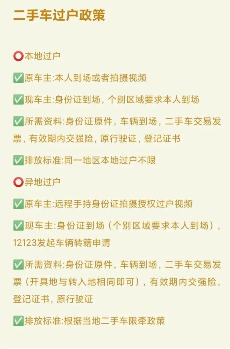 买车上牌流程