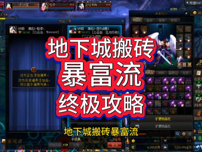DNF地下城与勇士85级平民赚钱搬砖攻略2015版