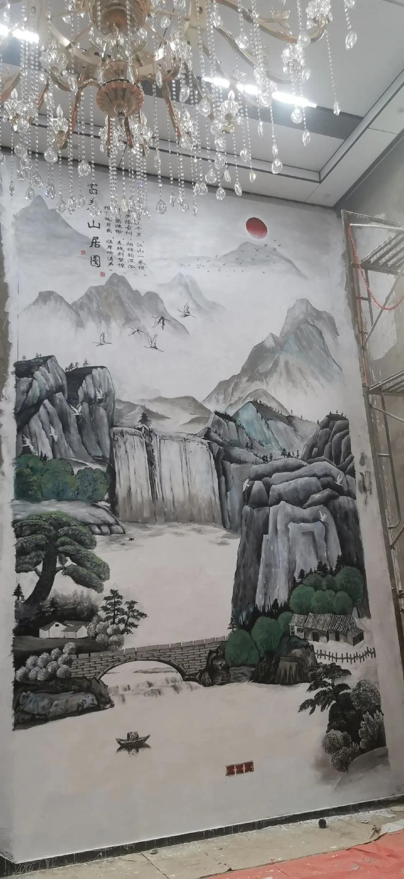 手绘墙教程