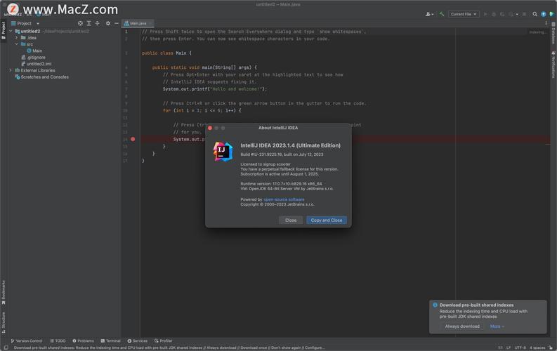 java mac ide