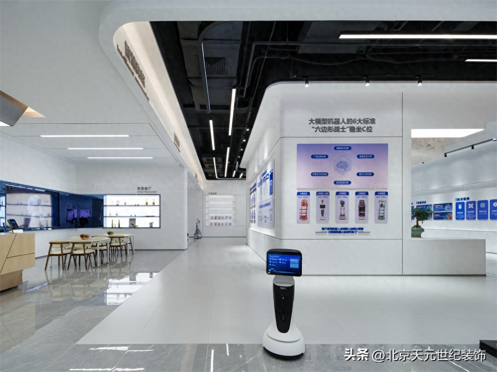企业展厅装修设计：3 大空间规划技巧，1㎡不浪费！