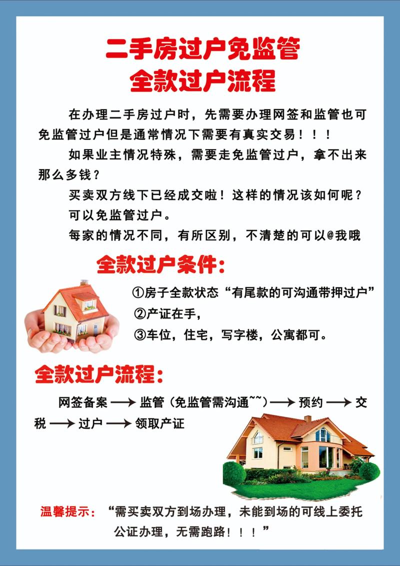 二手房过户流程和手续有哪些