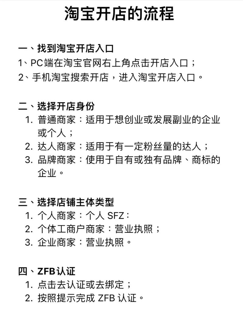 怎么在淘宝上开店