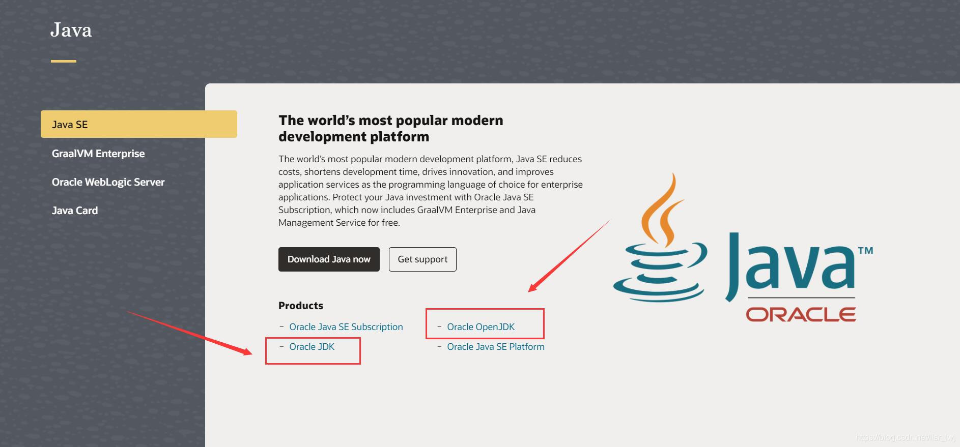 jdk16 oracle官方下载地址