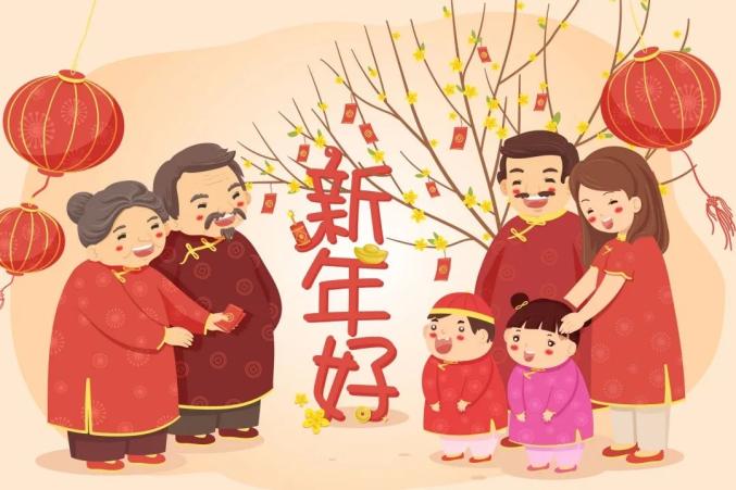 春节板报设计图案大全