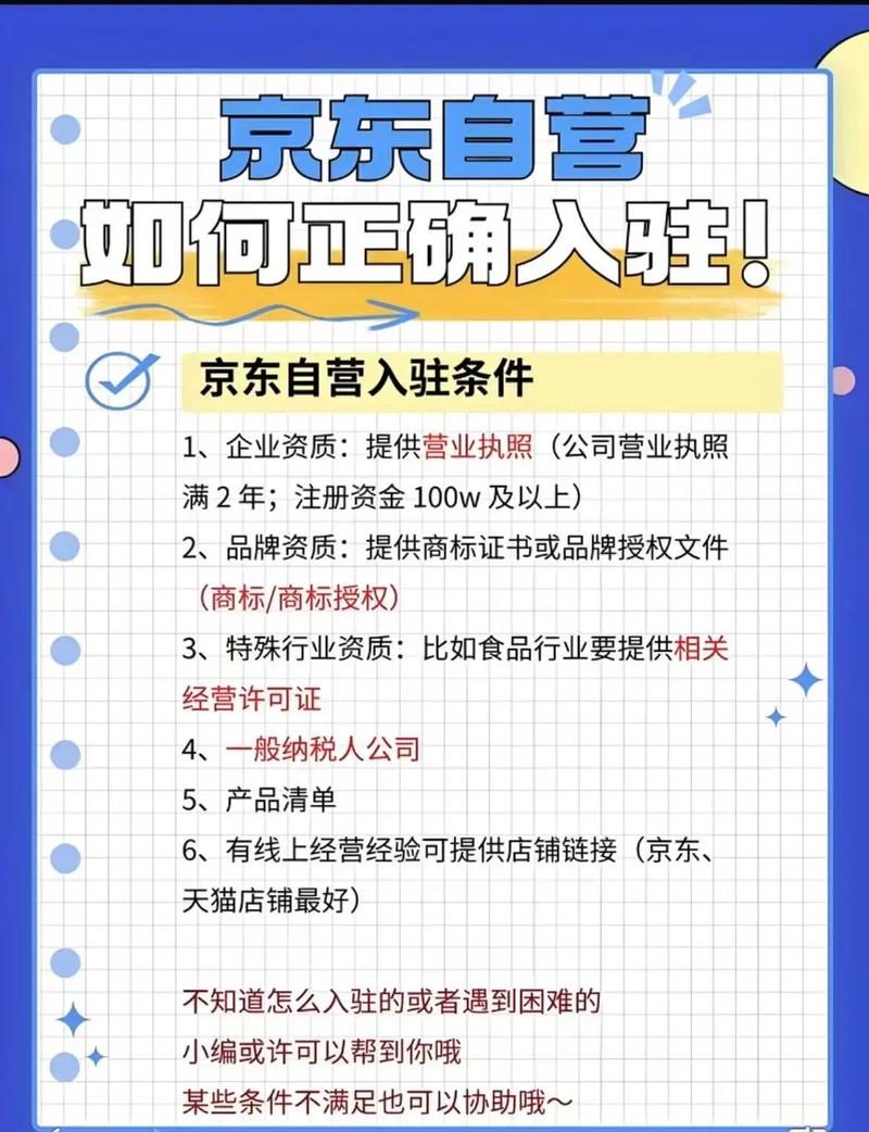 京东开店流程步骤