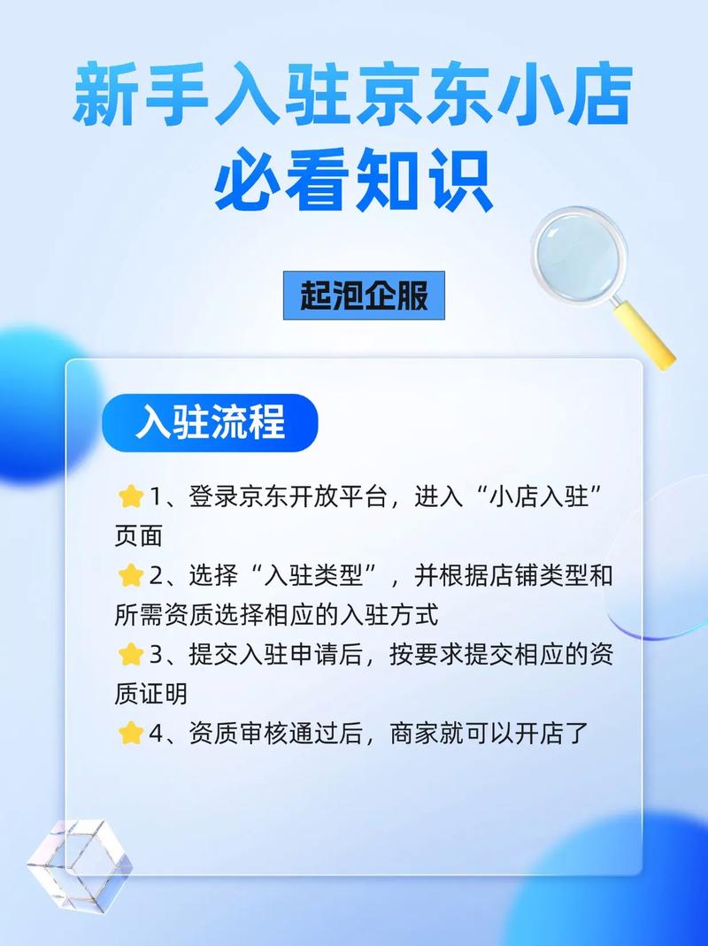 京东开店流程步骤