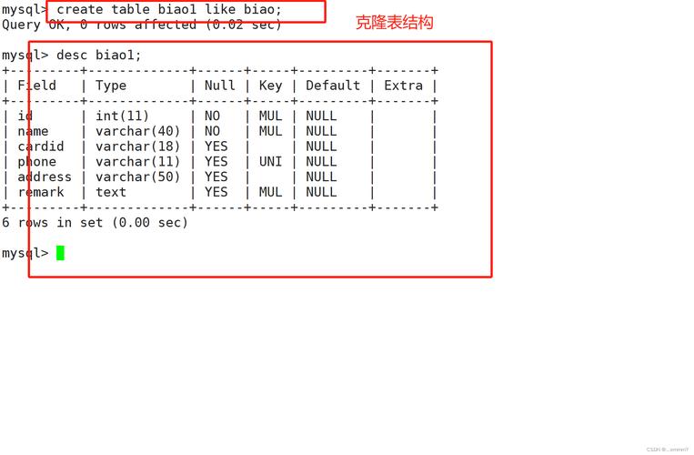 MySQL 数据库操作与 SQL 基础