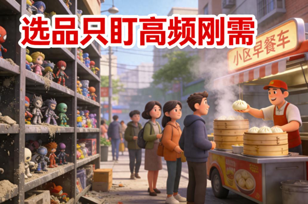 小生意赚大钱的 7 条秘诀：第1条：选品只盯高频刚需，拒绝冷门噱头