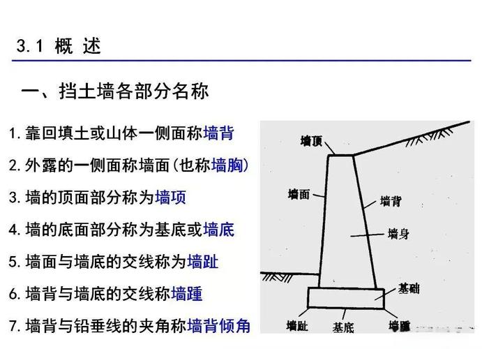 挡土墙的设计模板.ppt