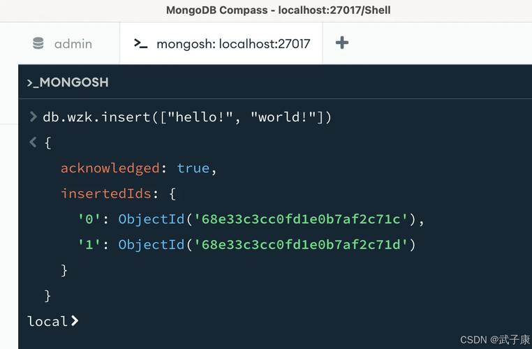 java mongodb in
