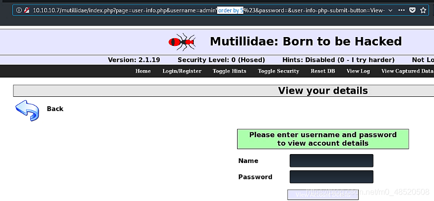sql漏洞注入利用