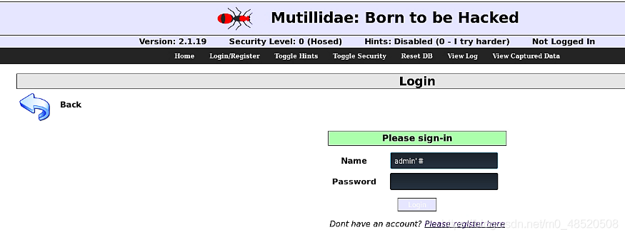 sql漏洞注入利用