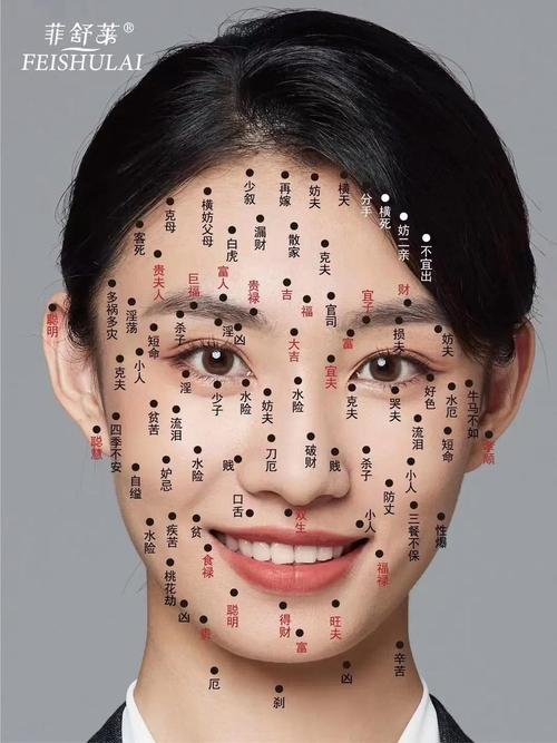 脸痣相图解大全女