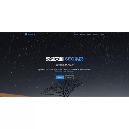 SEO站群系统源码 免授权版 单页关键词排名网站源码