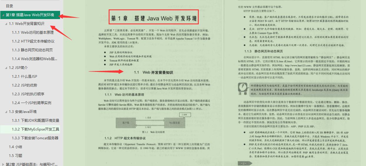 用java开发web
