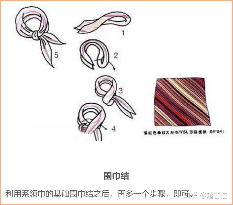 丝巾与肤色的搭配