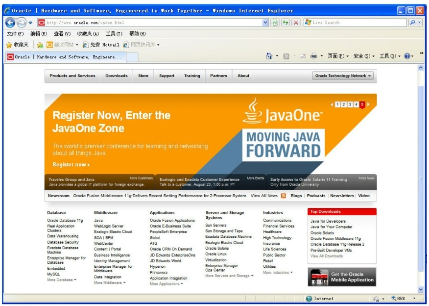 oracle 10g windows 下载 3.4 Oracle简介