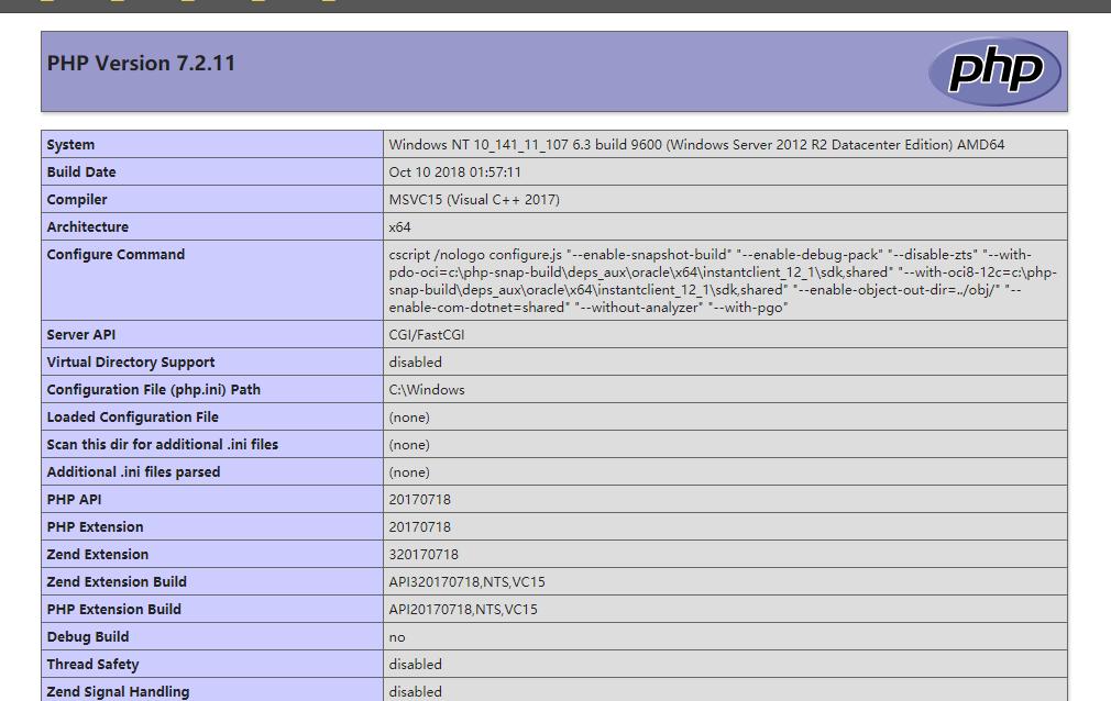 fastcgi php