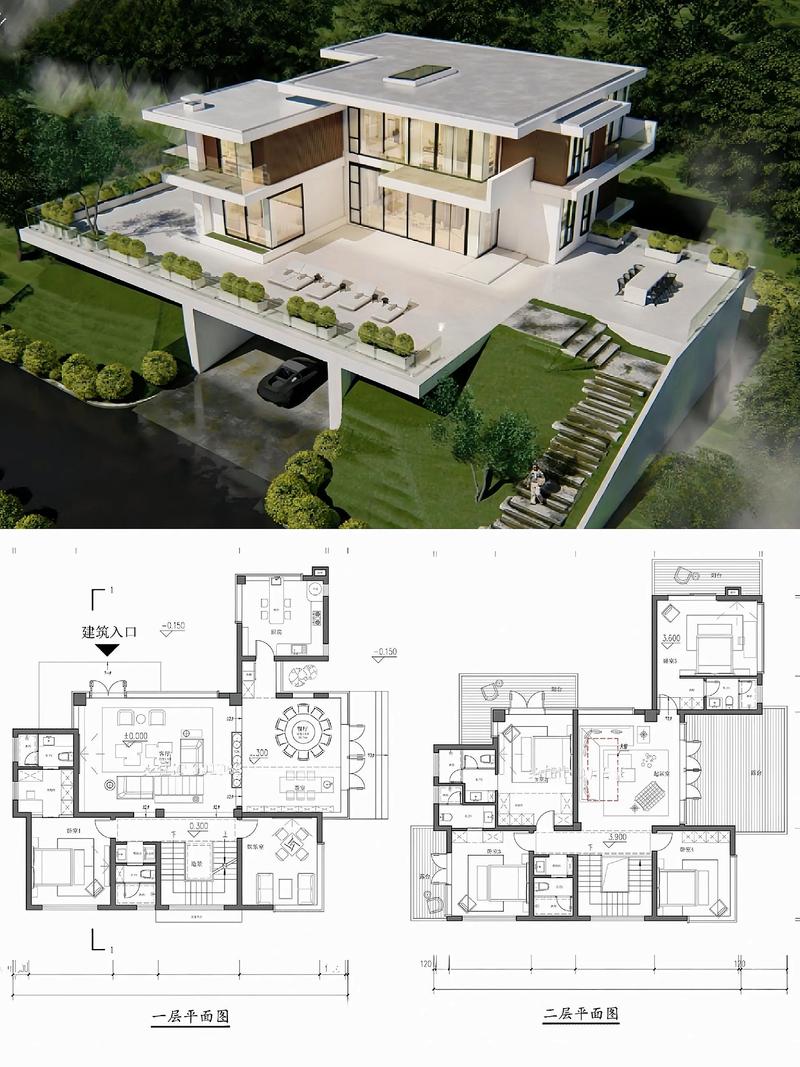 建筑别墅设计方案