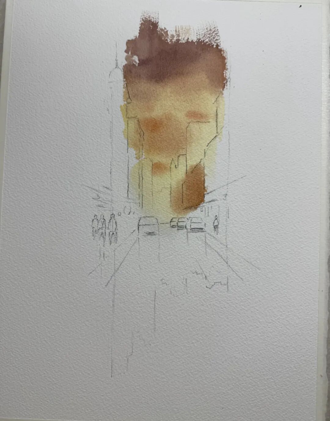 风景水彩画技法视频