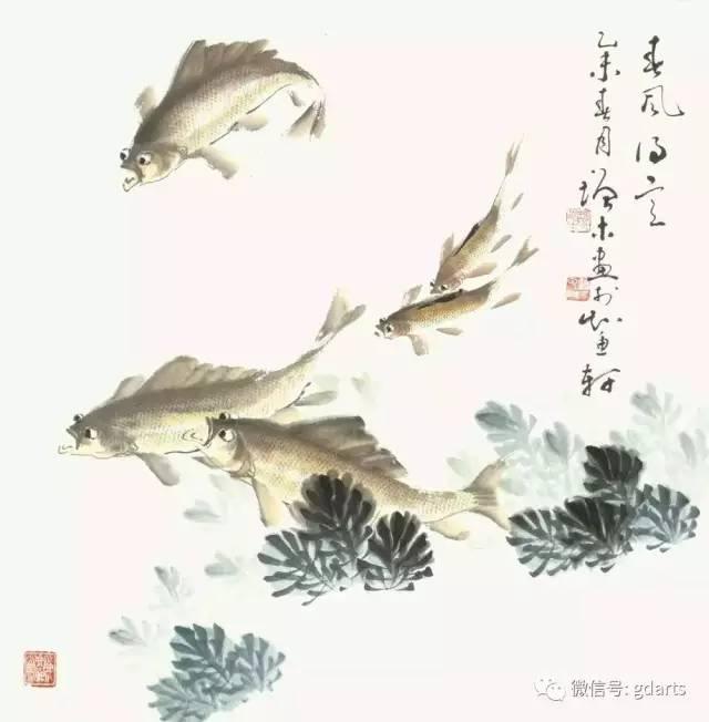 技法教程 | 写意鲤鱼画法详解_北京时间