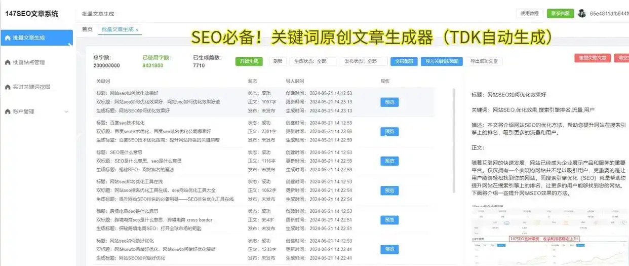 网站SEO优化的6大要点
