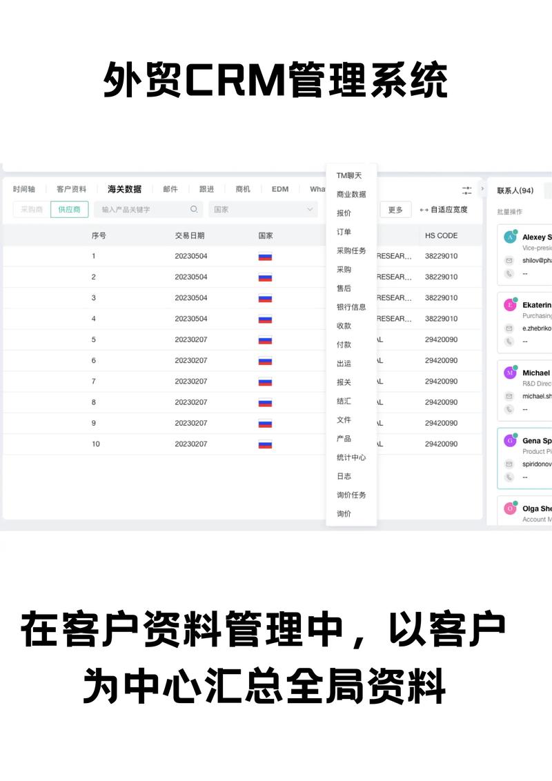 外贸流程管理信息系统