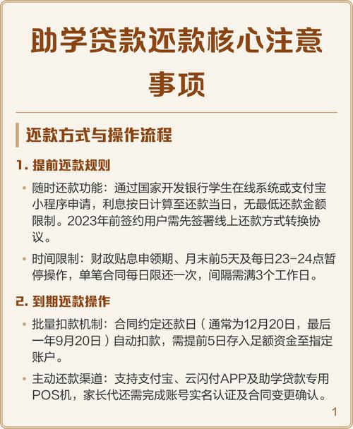 河北省生源地助学贷款还款流程