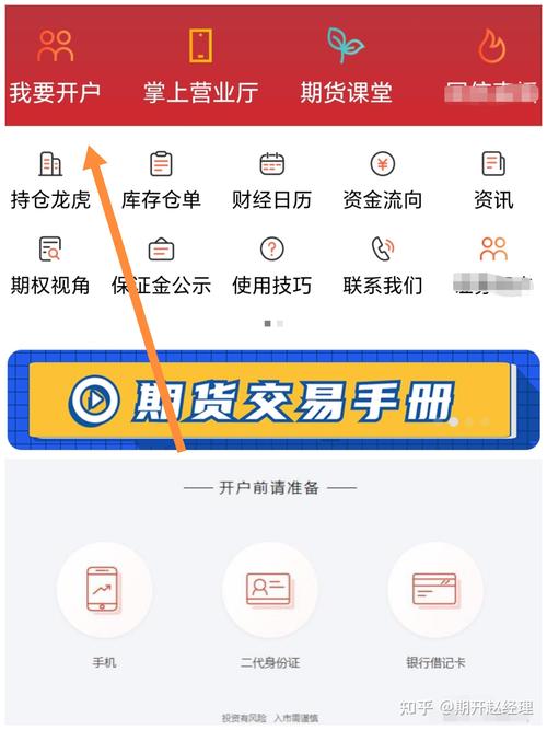 网上期货开户流程