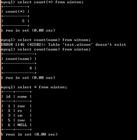 sql语法教程