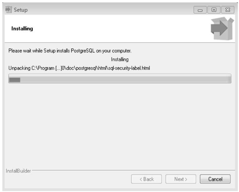 linux 启动postgresql