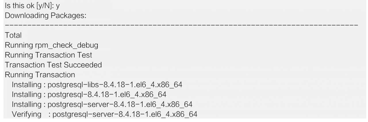 linux 启动postgresql