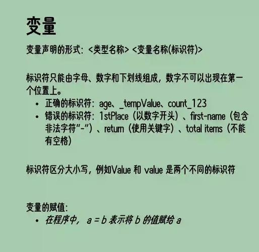 java中变量名命名规则