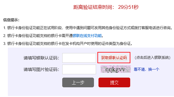 人行征信系统查询