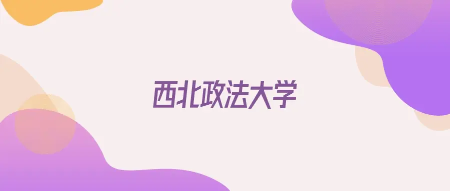 2026西北政法大学在宁夏招生代码查询：含学校代码+专业代码