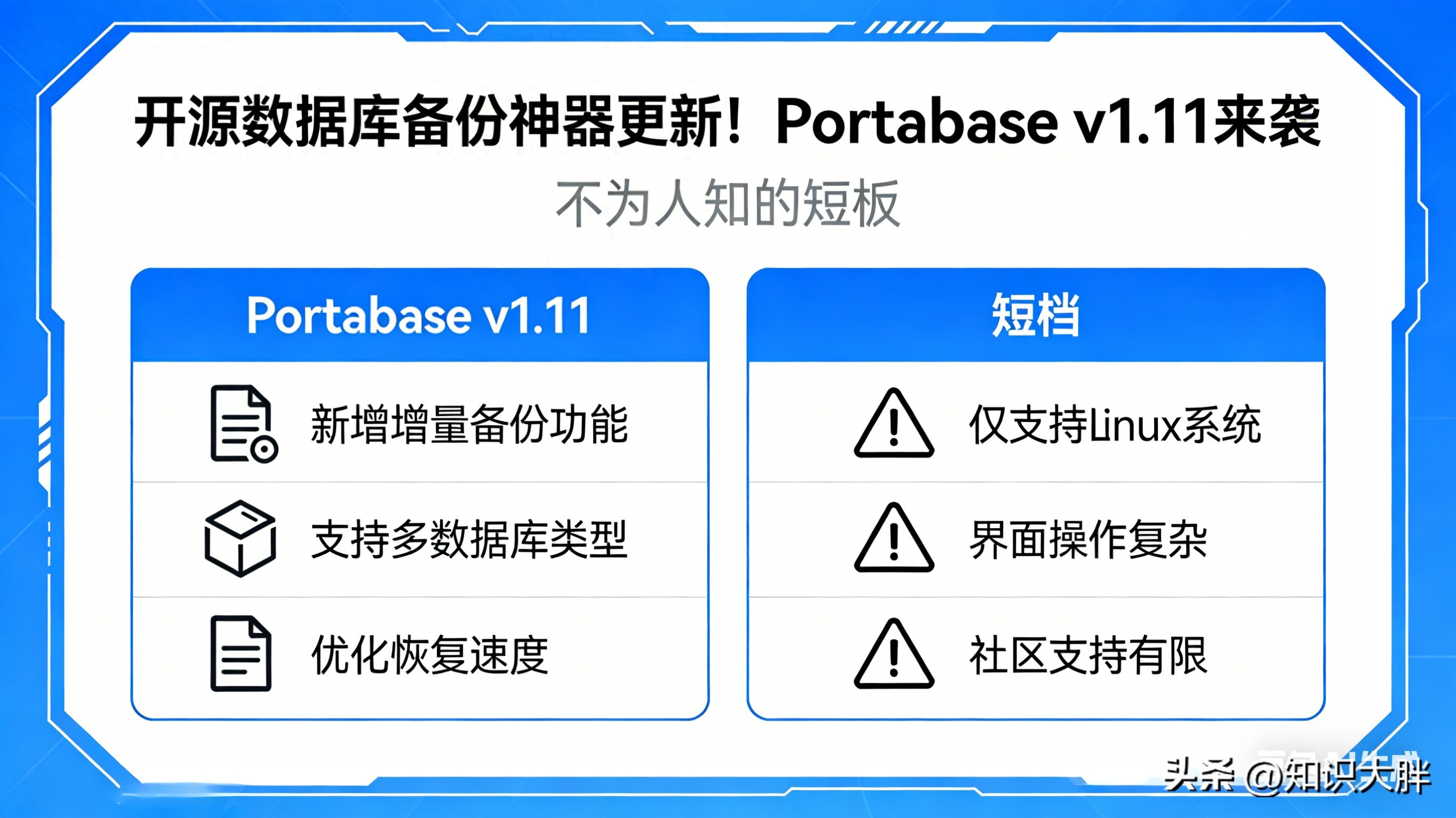 开源数据库备份神器更新！Portabase v1.11来袭