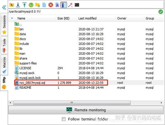 使用mysqldump导出数据库