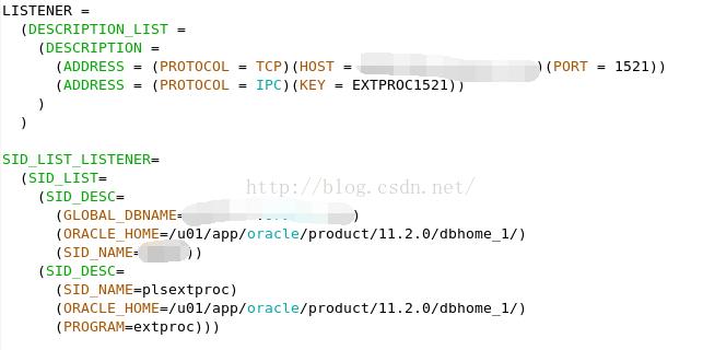 oracle tns admin 一个listener.ora配置细节的问题